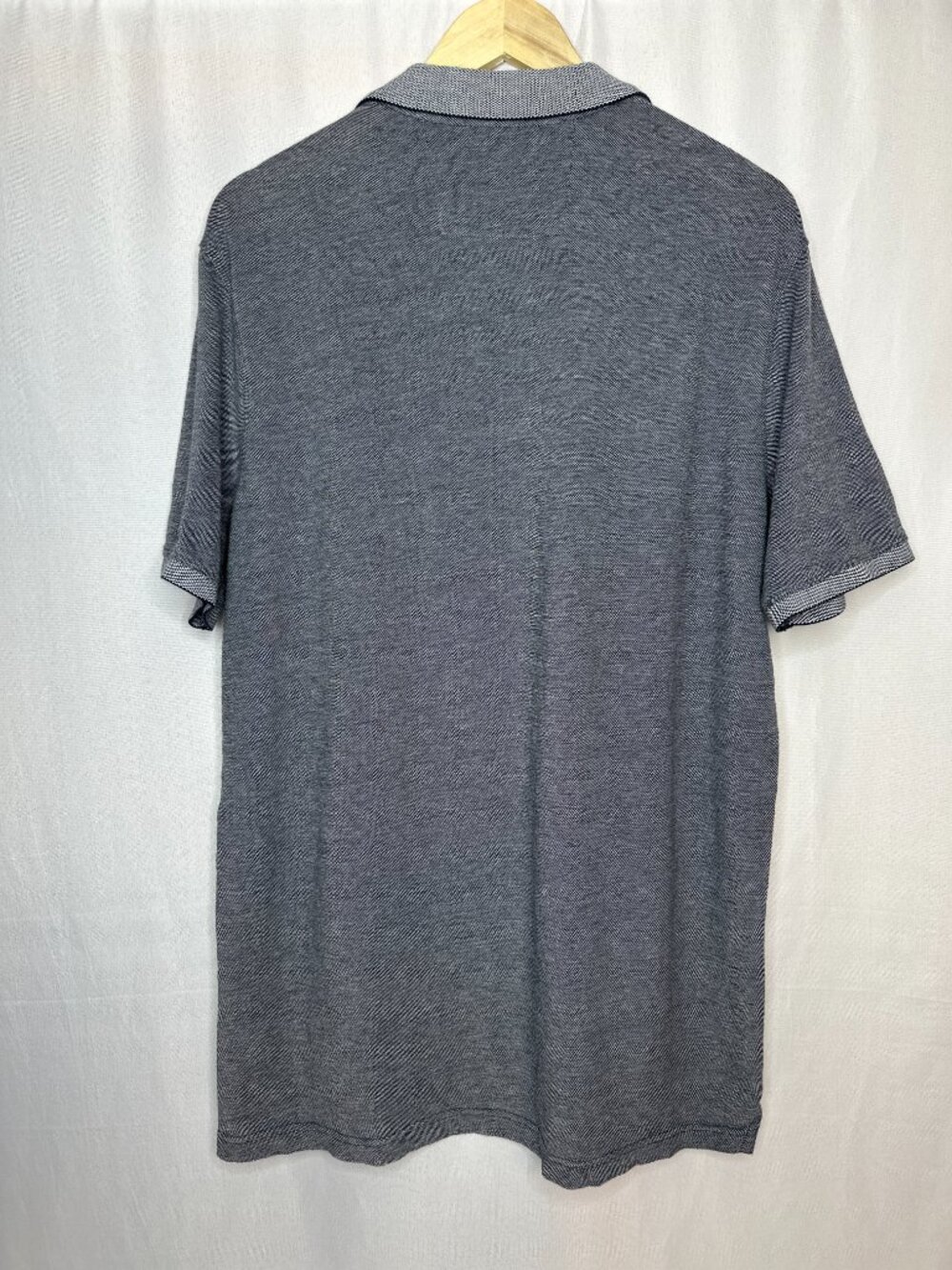 Banana Republic Organic Cotton Pique Polo, XLarge-Tall Minimalist Preppy Classic - Picture 2 of 6